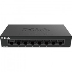 Switch 8 ports Gigabit - Métallique, connecteurs plastique - DLINK
