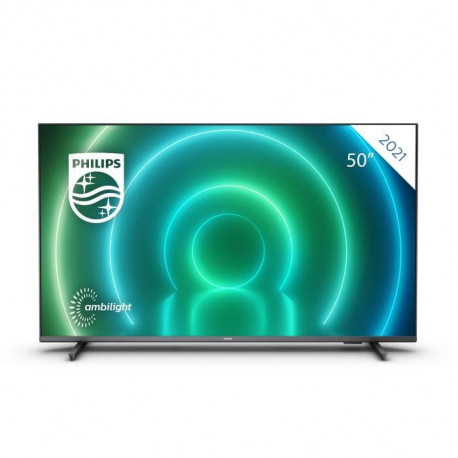 PHILIPS 50PUS7906 TV LED UHD 4K - 50 (126cm)- Ambilight 3 côtés - Android TV - Dolby Vision - son Dolby Atmos - 4 x HDMI