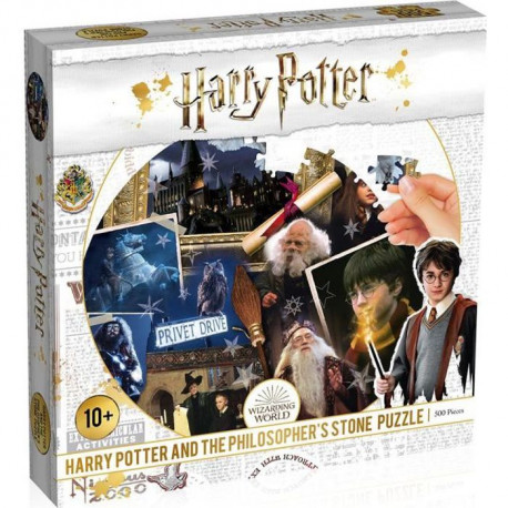PUZZLE HARRY POTTER ET LA PIERRE PHILOSOPHALE  500 PIECES - NOUVELLE EDITION