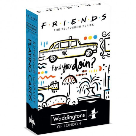 WADDINGTONS N°1 - Friends - Jeu de 54 cartes