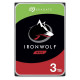 SEAGATE - Disque dur Interne - NAS IronWolf - 3To - 5900 tr/min - 3.5