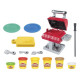 PLAY-DOH - Kitchen Creations - Le roi du grill avec 6 Pots de pâte atoxique aux couleurs variées - pour enfants - des 3 ans