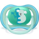 PHILIPS AVENT Lot de 2 sucettes Ultra air - 18 mois et + - Bleu et vert