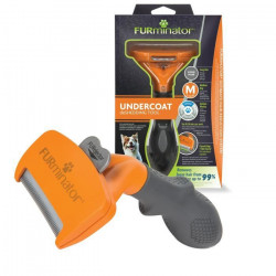 FURMINATOR Outil de toilettage pour chiens de taille moyenne a poils longs - Elimine 90% des poils morts - Sans Bisphénol A