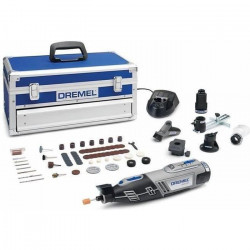 Dremel 8220 Outil Rotatif Multifonction Sans-fil 12V (Livré avec 5 Adaptations 65 Accessoires, Vitesse 5000-35000tr/min)