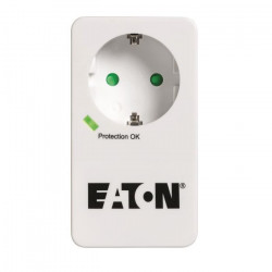 Multiprise/Parafoudre - Eaton Protection Box 1 Tel@ DIN - PB1TD - 1 prise DIN européenne + 1 prise téléphonique RJ - Blanc & …
