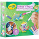 GOLIATH Washimals Kit Safari Mes Animaux a Colorier