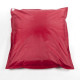 Pouf géant imperméable JAVA - 110 x 130 cm - Bordeaux
