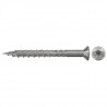 FISCHER - Vis terrasse FTS-ST 5,0x50 a tete fraisée, empreinte TX, inox A2, filetage partiel - Boîte de 500