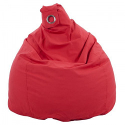 Poire déhoussable en coton FLO - Ø75x110 cm - Rouge