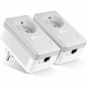 TP-LINK Kit de 2 CPL 600 Mbps - 1 Port Ethernet et Prise Intégrée