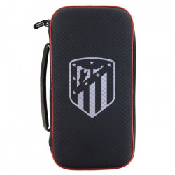 ATM Atletico Madrid - Sacoche XL rigide et anti-choc - Etui, Malette zippé - Housse pour Nintendo Switch console et accessoires