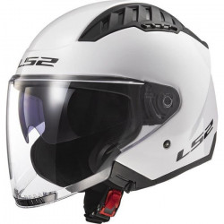 LS2 Casque Jet Copter Blanc