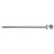 FISCHER - Vis PowerFast II CTP 6,0x100 a tete fraisée, empreinte TX, zingué blanc, filetage partiel - Boîte de 100