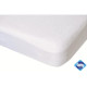 Domiva Drap housse + Alese - 70 x 140 cm - 100% coton - Blanc/Vert de gris