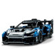 LEGO Technic 42123 McLaren Senna GTR Modele de collection de voiture de sport de course, jeu de construction de véhicule