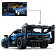 LEGO Technic 42123 McLaren Senna GTR Modele de collection de voiture de sport de course, jeu de construction de véhicule
