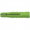 FISCHER - Cheville tous matériaux UX Green 12x70 - fabriquée a base de matieres premieres renouvelables - Boîte de 18