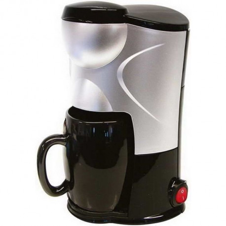 CARPOINT Cafetiere Just 4 you - 170W 12V - Gris et Noir