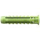 FISCHER - Cheville a quadruple expansion SX Green 6x30 mm - fabriquée a base de matieres premieres renouvelables - Boîte de 90