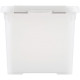 CURVER | HANDY PLUS 20L CLIPS BLANC - 100% RECYCLE, Rangement, Milky, 40 x 29 x 26 cm