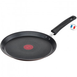 TEFAL G2543802 Poele a crepe 25 cm ECO-RESPECT - antiadhésive - Tous feux dont induction -