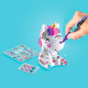 STYLE 4 EVER Mini Deco DIY - Mini personnage Licorne phosphorescent a décorer et collectionner - OFG 190 - 6 ans et +
