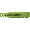 FISCHER - Cheville tous matériaux UX Green 10X60 avec collerette - fabriquée a base de matieres premieres renouvelables - Boî…