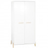 Babyprice - JOY NATUREL - Armoire 2 Portes