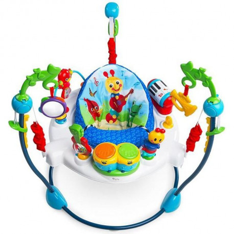 Trotteur Aire d'Eveil a Rebonds Neighborhood Symphony - Lumineux et musical - BABY EINSTEIN