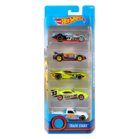 Coffret de 5 véhicules Hot Wheels Modèle aléatoire