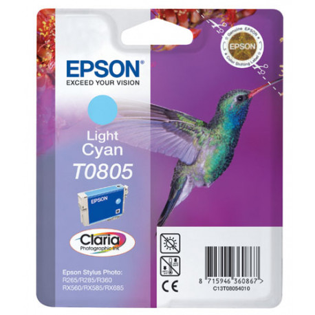 Cartouche d'encre Epson Colibri T0805 Cyan clair
