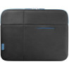 Housse Airglow Sleeve Samsonite pour tablettes et PC portables 13.3" Noir/Bleu
