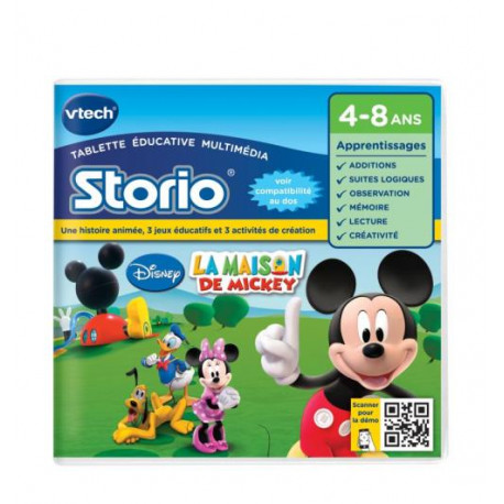 Jeux Storio Vtech La Maison de Mickey