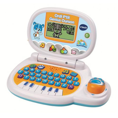 Ordinateur éducatif P'tit Genius Ourson Vtech Bleu