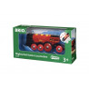 Locomotive Rouge Puissante à Piles Brio World