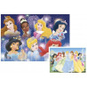 Puzzles 2 x 24 pièces Ravensburger Les princesses réunies Disney Princesses