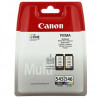 Cartouches d'encre Canon Pixma PG-545 Noire + CL-546 Couleurs, Multipack (8287B006)