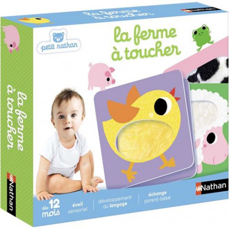 Jeu éducatif Nathan La Ferme à toucher