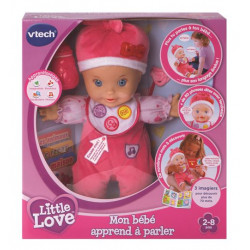 Poupée interactive Mon bébé apprend à parler Little Love Vtech