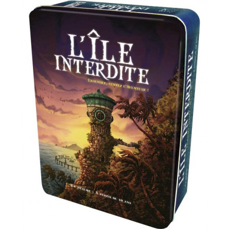 Jeu de cartes L'île interdite Asmodee