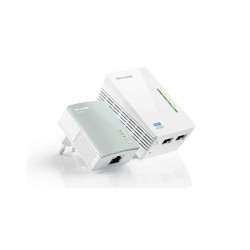 Pack 2 CPL AV500 + Wi-Fi N300 avec prise gigogne TP-LINK TL-WPA4235P KIT Blanc
