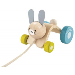 Lapin sautillant Plan Toys