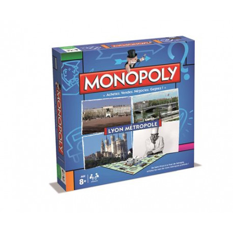 Jeu de société Monopoly Lyon Métropole
