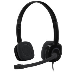 Casque stéréo Logitech Headset H151 Noir