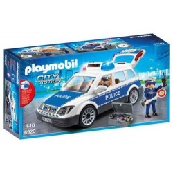 Playmobil City Action 6920 Voiture de police avec gyrophare et sirène