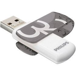 Philips VIVID Clé USB 32 GB gris FM32FD05B/00 USB 2.0