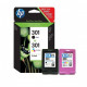 Cartouche d'encre HP pack 301 Noir + 3 couleurs