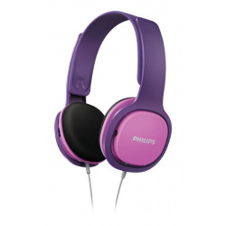Casque audio pour enfant Philips SHK2000PK Rose et violet
