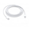 Câble de charge Apple USB-C 2 m Blanc
